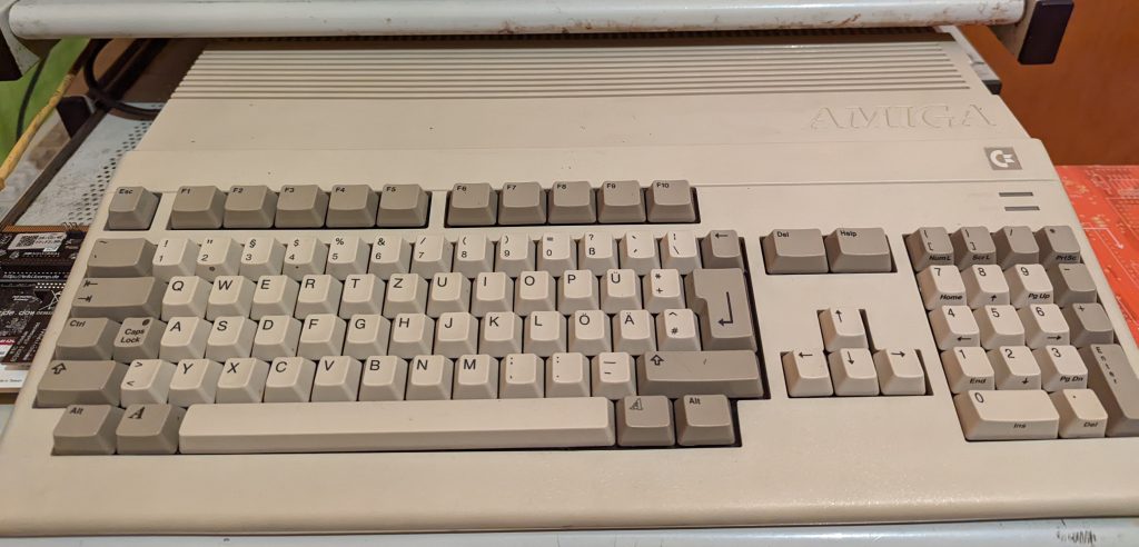 Amiga 500 without dustcover