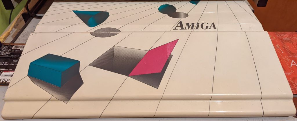 Amiga with dustcover